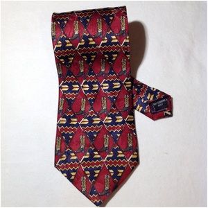 Men's Vintage Lone Roo by Roper 100% Silk Tie